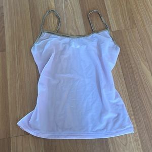 Calvin Klein lavender sheer lounge top